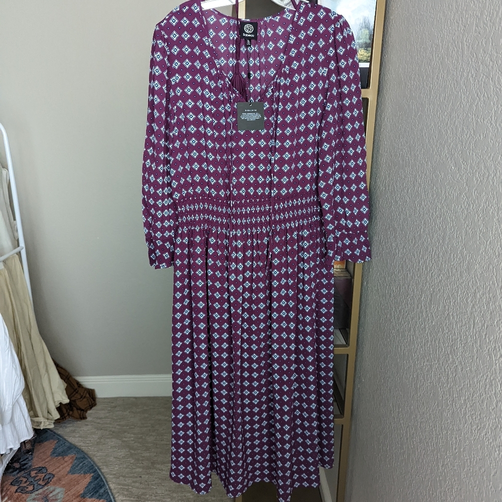 Purple Bobeau dress, never worn